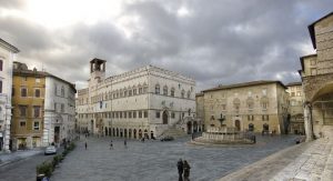 Plaza IV de Noviembre en Perugia