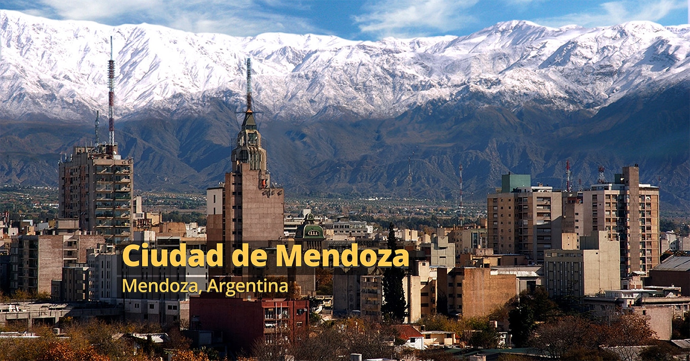 Mendoza ciudad de Argentina