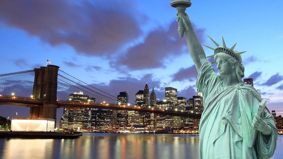 nueva york estatua libertad hacer foto